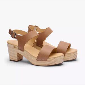 NWT Nisolo x Anthropologie All Day Open Toed Clog Sandals
